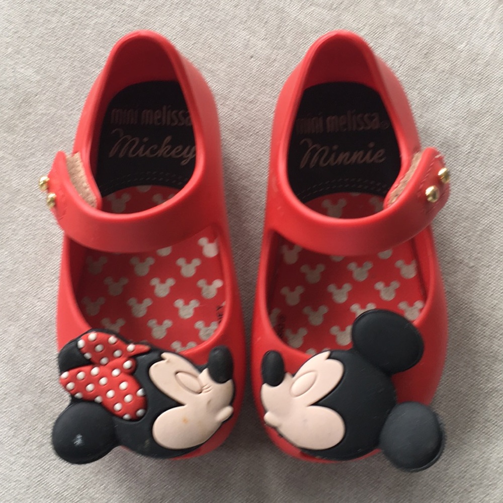 Mini Melissa Ultragirl Disney Twins! Red! Size 5
